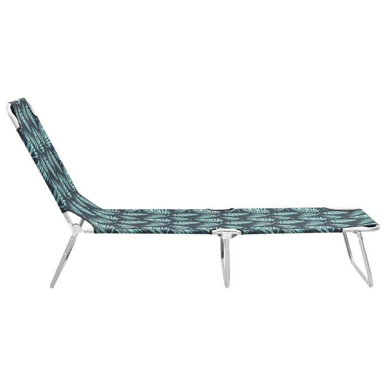 vidaXL Patio Lounge Chair Folding Sunlounger Outdoor Poolside