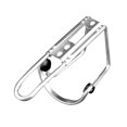 thumbnail image 1 of Soporte para botella de agua de bicicleta de aleación de aluminio Soporte para hervidor de bicicleta MTB (Plata) Hugtrwg  Accesorios para bicicletas, 1 of 4