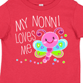 thumbnail image 4 of Inktastic My Nonni Loves Me Cute Dragonfly Boys or Girls Toddler T-Shirt, 4 of 5