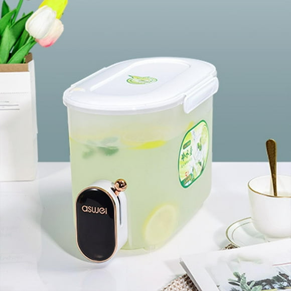 Dispensador de bebidas Macarena 5L Botella grifo refrigerador jarra agua fría sellada