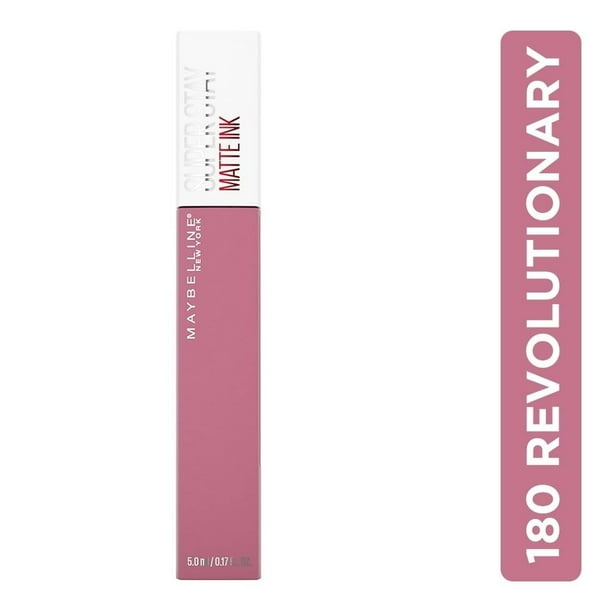 Labial líquido Maybelline SuperStay matte ink 180 revolutionary 5 ml
