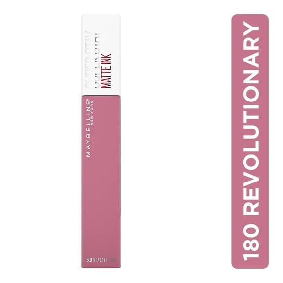Labial líquido Maybelline SuperStay matte ink 180 revolutionary 5 ml