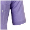 thumbnail image 3 of Manchester Guayabera Regular Fit  Lila, CH Manchester 3243B, 3 of 4