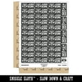 thumbnail image 2 of Jammin Work Stereo Teacher Student School Sticker Set - Black - Gloss Finish - 1.5" Small, 2 of 7