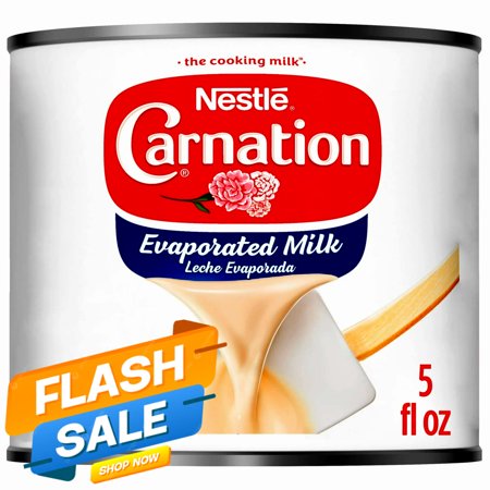 Nestle Carnation Vitamin D Added Evaporated Milk, 5 oz (Flash Sale)