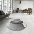 thumbnail image 4 of Ahgly Tapis Rectangulaire Lavable en Machine Intérieur Transitionnel Gris Oie Gris, 5 Pieds x 8 Pieds, 4 of 7