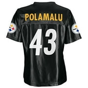 Angle View: NFL - Women's Pittsburgh Steelers #43 Troy Polamalu Jersey