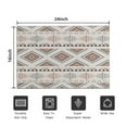 thumbnail image 5 of Brown Triangular Geometric Pattern Door Rugs,Washable Non Slip Door Mats Indoor,Decorative Door Mats,Entry Mat Indoor for Entrance,Bedroom,Kitchen,Bathroom,16"x24", 5 of 6