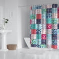thumbnail image 2 of Waterproof Boho Style Shower Curtain 72x72 Inch Bohemian Colorful Floral Shower Curtains for Bathroom Hotel Home Decor with 12 Hooks, 2 of 5