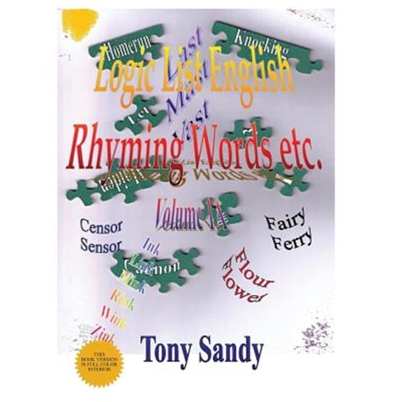 Pre-Owned Logic List English: Rhyming Word etc. - Vol 1 A (Paperback)