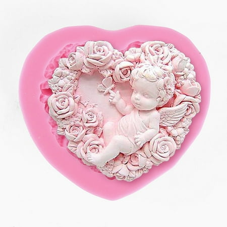 

Fairy Angel Elf Silicone Fondant Cake Icing Chocolate Sugar Decorating Mould Tools