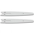 thumbnail image 1 of 2 Pieces 4 Inch Mini Chainsaw Guide Plate Replacement Guide Bar for 4 Inch Electric Chainsaw Parts Accessories,2 x Mini chainsaw guide plates,Silver, 1 of 8