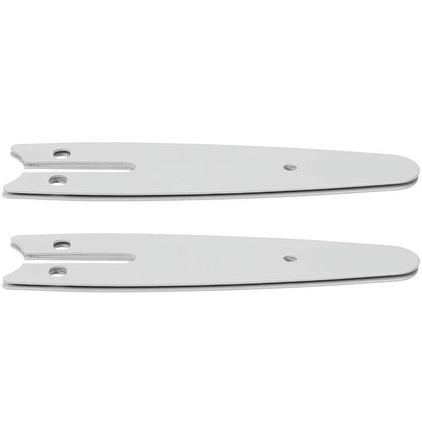 2 Pieces 4 Inch Mini Chainsaw Guide Plate Replacement Guide Bar for 4 ...