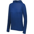 thumbnail image 2 of Holloway Sportswear 2XL Womens 3D Regulate Lightweight Pullover Royal Heather 222753, 2 of 5