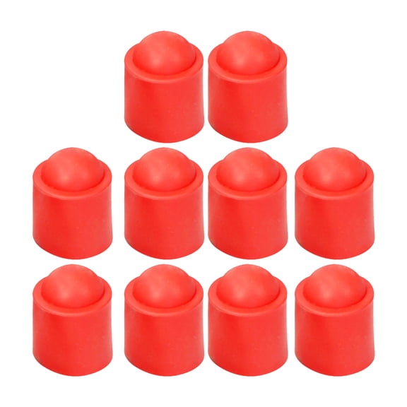 10pcs Billiard Bottom Support Bumpers Pool Cue Tail Protective Sleeve for Every Billiard Fan