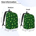 thumbnail image 2 of Easygdp Happy St. Patrick's Day5 Mochila de Lona Resistente para Laptop, Compatible con Laptops de 15 a 17 pulgadas, Ideal para Escuela, Trabajo y Viajes-Small, 2 of 5