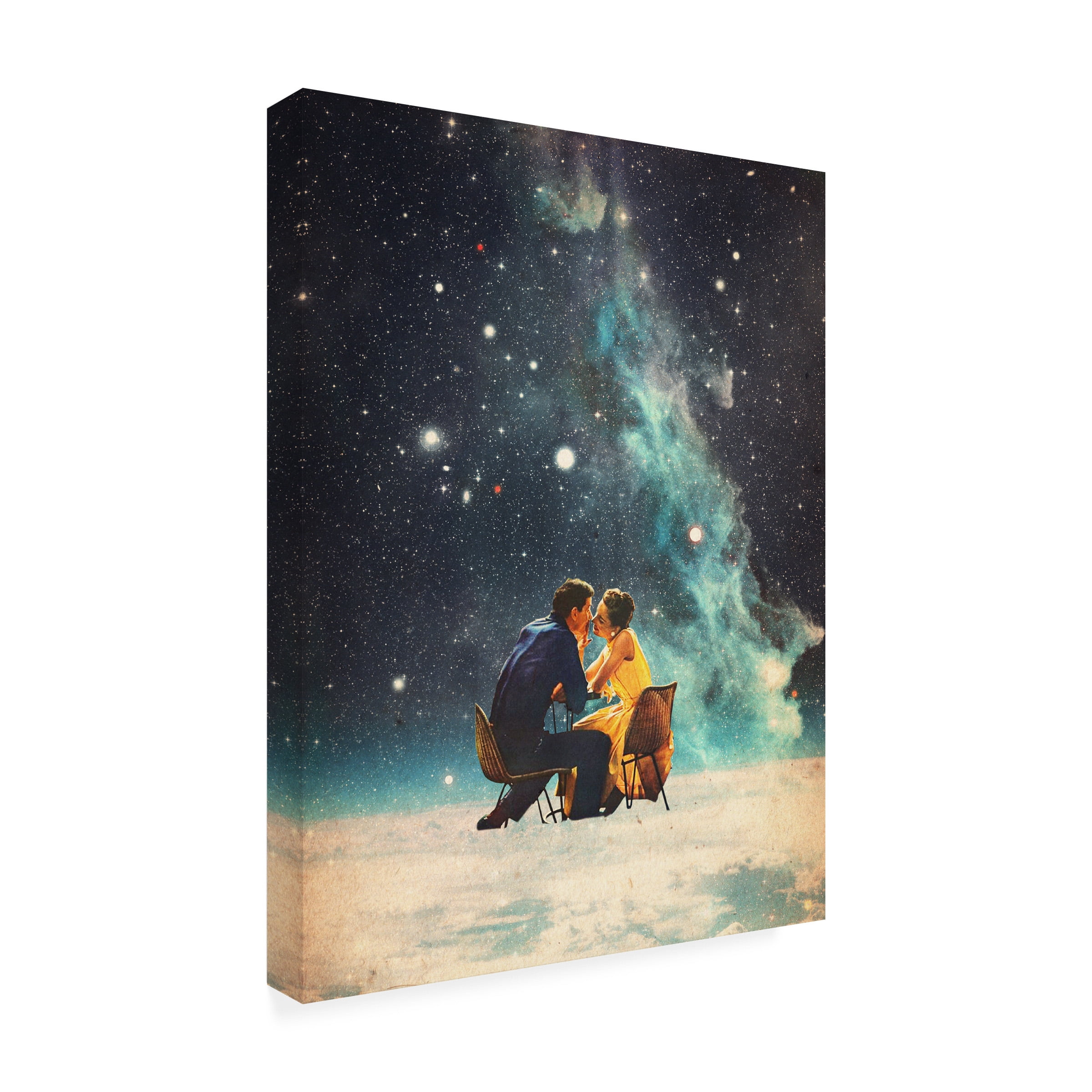 Frank Moth 'I'll Take You To the Stars for a Second Date' Canvas Art