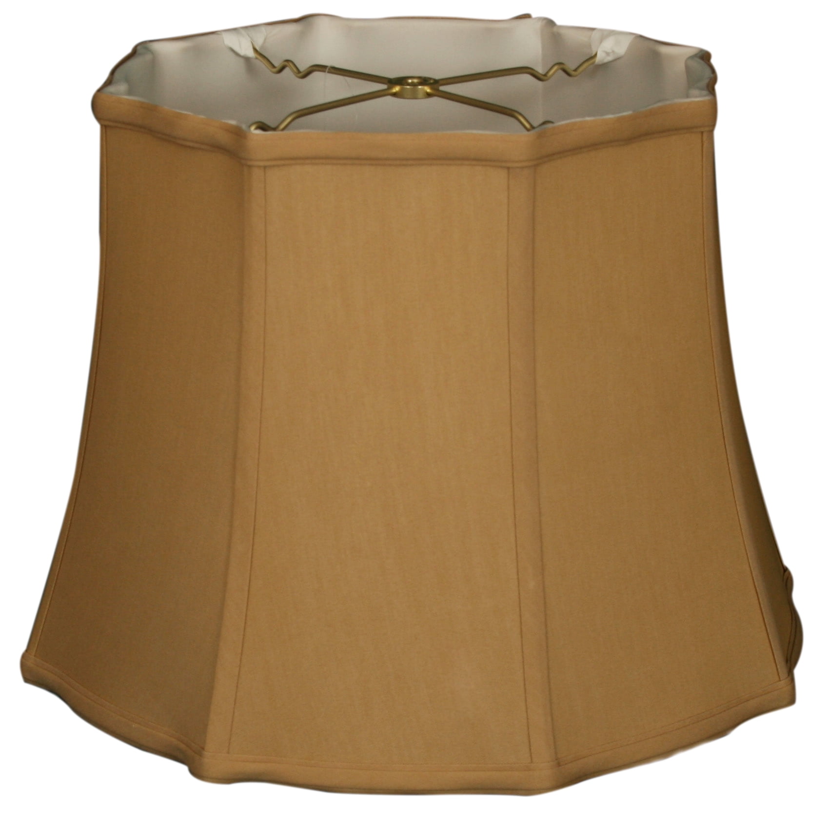Royal Designs 14" Pointed Drum Lamp Shade Antique Gold