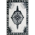 thumbnail image 3 of Unique Loom Timeless Collection Area Rug - Thomas (3' 6" x 5' 6" Rectangle Black and White/Gray), 3 of 6