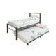 thumbnail image 1 of Cama Individual Tam-Mex con cama baja color Gris, 1 of 4
