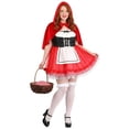 Plus Size Women's Sexy Little Riding Hood Costume | Storybook Costumes