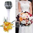 thumbnail image 3 of Soporte para ramo de flores, asa floral, asa para ramo de novia para boda, arreglos florales, suministros de decoración para fiestas y eventos de boda, 3 of 5