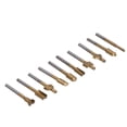 thumbnail image 3 of 10 piezas de brocas para enrutador de carpintería, juego de fresas rotativas de carburo para tallado, grabado y perforación de carpintería de bricolaje, 3 of 10