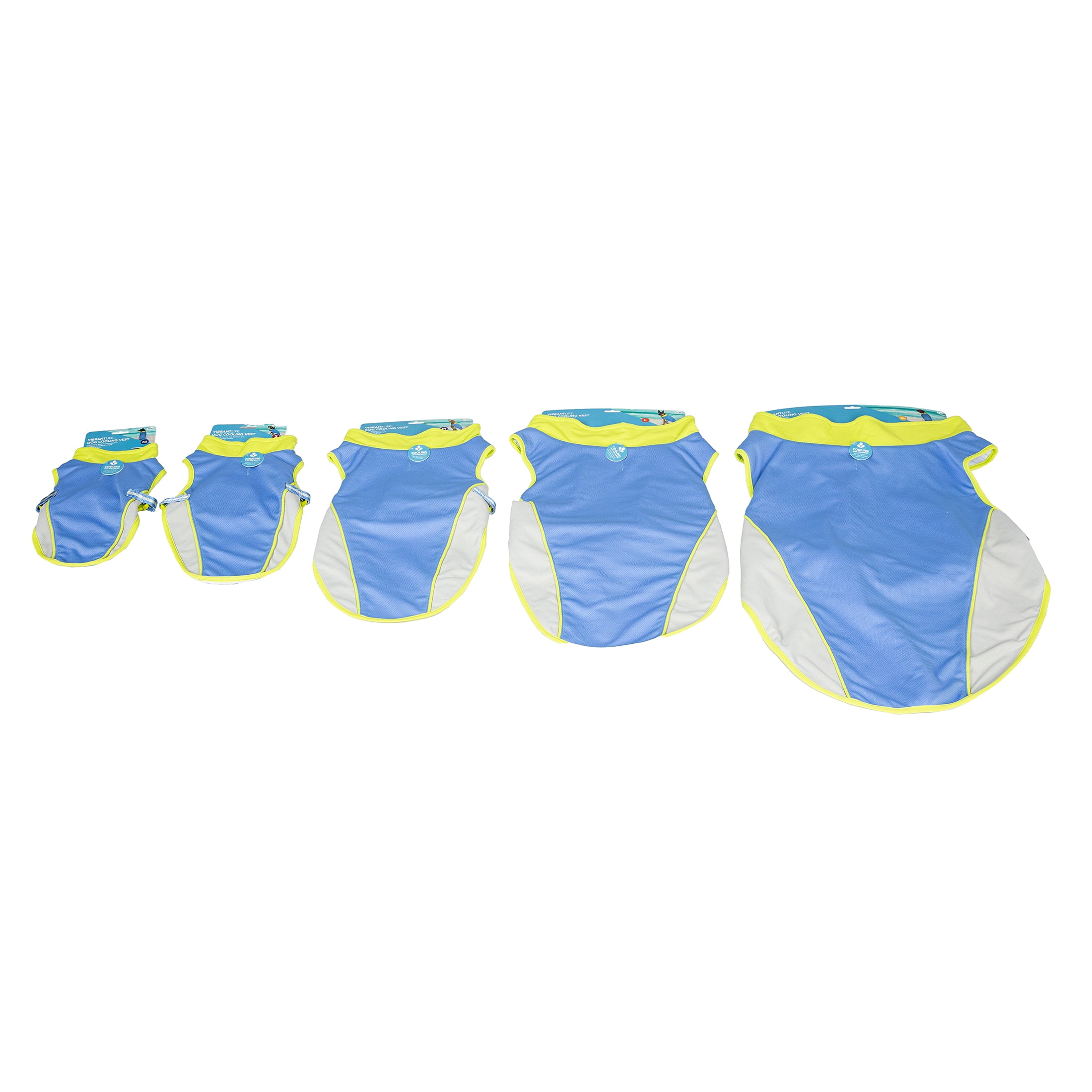 Vibrant Life Summer Cooling Vest for Cats and Dogs, Blue, Extra Small