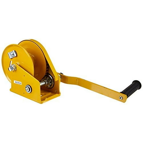 OZ1000BW Wire Rope Brake Winch, 1000 lb Capacity, Carbon Steel