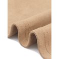thumbnail image 5 of INSPIRE CHIC Faux Suede Midi Skirt for Women's Casual Fall Winter A Line Skirt - Trendy Elastic Waist Design XL Light Khaki, 5 of 6