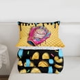 thumbnail image 5 of Erosebridal Baseball Sport Glove Kids Full Size Comforter Sets,Colorful Ice Cream Print Bedding Sets For Boys Girls,Reversible,3pcs, 5 of 7