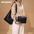 thumbnail image 2 of Bolso Hobo Montana West MWC2-122BK de piel vegana ultrasuave, 2 of 7