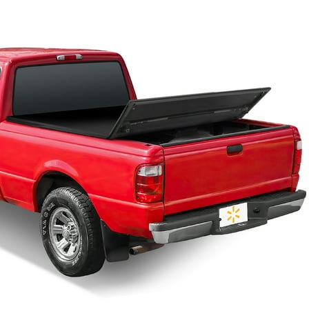 Auto Drive Soft Tri Fold Truck Bed Tonneau Cover Fits Ford Ranger Flareside/Splash 6' 1993-2011