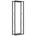 thumbnail image 1 of vidaXL Firewood Rack Black 50x20x150 cm Steel, 1 of 5