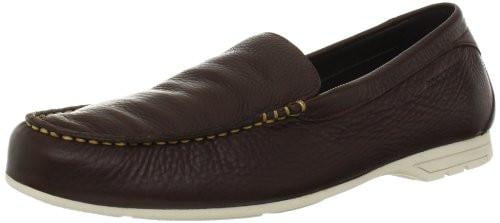 Rockport Men's Laguna Road Venetian Driving Shoes Slip on Shoe, Dark Brown - 11.5 / M