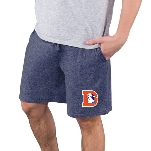 Men's Concepts Sport  Navy Denver Broncos Quest Knit Jam Shorts