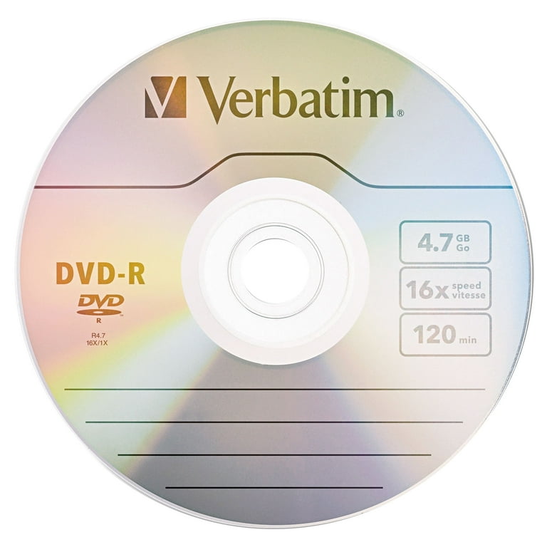 Verbatim AZO DVD-R 4.7GB 16X with Branded Surface - 50pk Spindle
