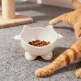 thumbnail image 5 of Antqov Cat Bowl, Tilted Cat Food Bowl for Indoor Cats, Cute Kitten Dish Friendly Pet Feeder for Home Office Supplies, 5 of 6