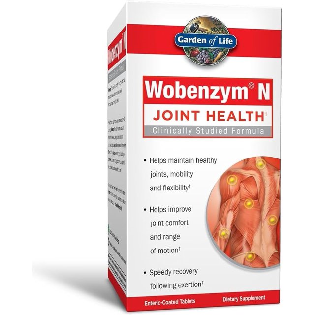 Garden Of Life Joint Support Wobenzym 200 Comprimidos