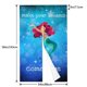 thumbnail image 4 of Cortina de puerta de La Sirenita para puerta, cortina opaca con estampado de patrón, cortina divisoria de ambientes, tapiz para decoración del hogar, 34" de ancho x 56" de largo, 4 of 7