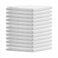thumbnail image 1 of Weaved Collection Standard Size White Pillowcases 12 Pack T-180 (20"" X 30""), 1 of 1
