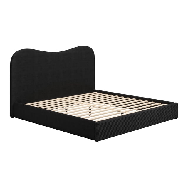 Cama King Size Sele Negro Kessa Muebles