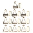 thumbnail image 2 of veasfak 6 Boucles de Sangle en Métal en Forme de Gourde pour Pantalons Robe Accessoires de Couture - Bronze, 2 of 9
