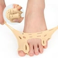 thumbnail image 1 of Fiudx Separadores de Dedos, Separadores de Silicona, Corrector de Hallux Valgus Ventilador, Endezador de Dedos Fino E Invisible, Yoga de Yoga y Gimnasio, Austeridad de Hombres y Mujeres, Diseño Reuti, 1 of 7