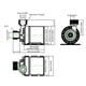 thumbnail image 4 of Bomba De Fuente Solar, Elevación De 5 M, 22 W, CC 12 V, Bomba De Agua Solar De Ahorro De Energía Con Controlador De Sincronización Para Estanque, 4 of 7