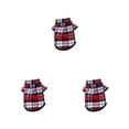 thumbnail image 2 of Greeniant Ropa para perros, ropa para cachorros pequeños, chaleco para cachorros a rayas a rayas, traje para perros, elasticidad, varios tamaños, camisa Type1 NO1 Greeniant CBP388600, 2 of 6