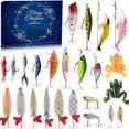 thumbnail image 1 of 2025 Advent Calendar For Anglers: 24 Day Surprise Box Of Fishing Lures For Men, Teens, Dads, Friends And Grandpas - The Ultimate Christmas Gift, 1 of 3