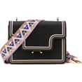 thumbnail image 5 of LAICAIW Grand Bandoulière, Sangle de Sac à Main Réglable Style Guitare avec Boucle Dorée Remplacement Tissé pour Sacs à Main (3,8 cm) Couleur31, 5 of 5