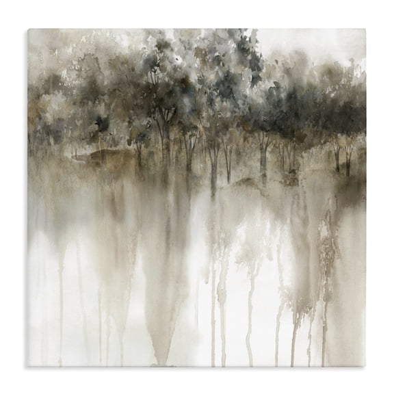 Stupell Industries Transitional Forest Edge Illusion Canvas Art, 17 x 17, by Carol Robinson