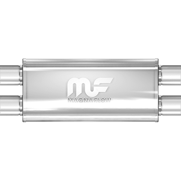 MagnaFlow Muffler Mag SS 18X5X8 2.5 D/D